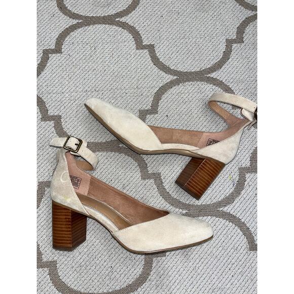 Soludos suede leather Gemma 3” Sand Heels, size 8, MSRP $ 149 - Picture 4 of 15